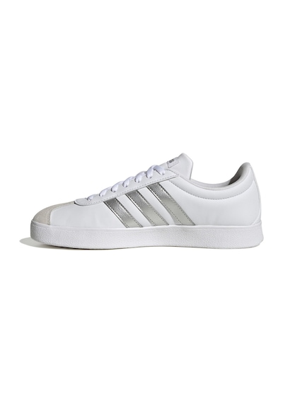 Adidas Vl Court Base Beyaz Kadın Sneaker 000000000101909426 Beyaz - Gümüş