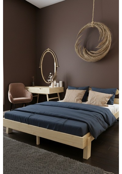 Renazzo Damla 2 Başlıklı Masif Ahşap Karyola Vernik 120x200 Vernik - 120 X 200 Renazzo Damla 2 Başlıklı Masif Ahşap Karyola Vernik 120x200 Vernik - 120 X 200