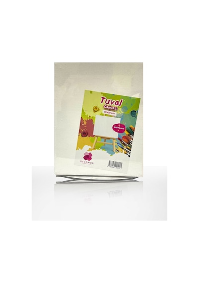 Genc Dıjıtal %100 Pamuklu Tuval 15x20cm Beyaz