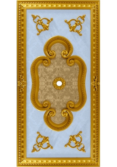 Decogold Dikdörgen 60 120 Altın Saray Tavan