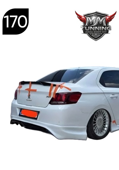Mmtunning Peugeot 301 Arka Tampon Eki
