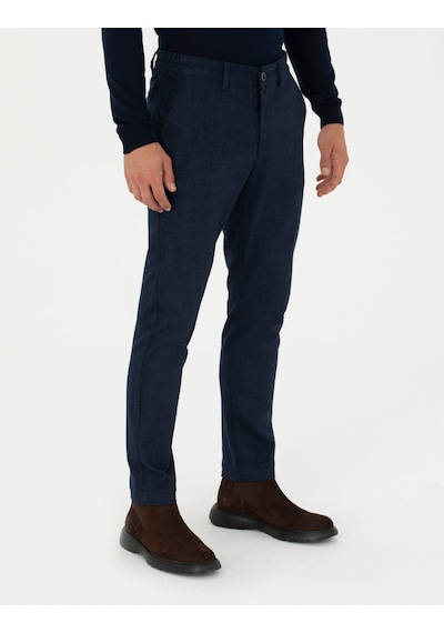 Pierre Cardin Erkek Lacivert Pantolon Kanvas-chino 50278461-vr033 Lacivert