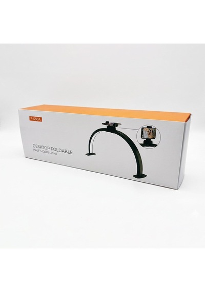 Trled F-550a Ab-pembe Elmas Desenli 55cm Katlanabilir Masa Lambası Manikür Led Aydınlatma Beyaz