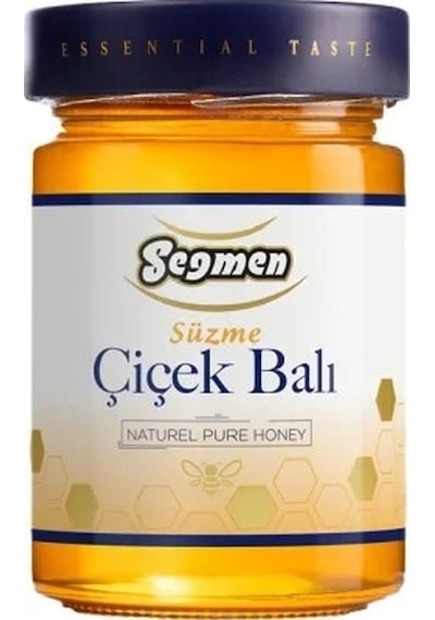 Seğmen Süzme Çiçek Balı Kavanoz 450 G