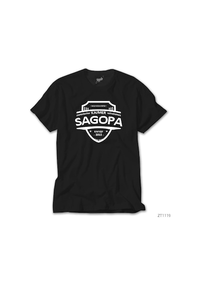 Sagopa Kajmer Melankolia Family Siyah Tişört Siyah