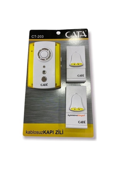 Cata Uzaktan Kumandalı Zil 1 Zil + 2 Buton Ct-203
