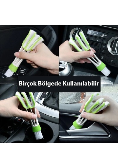 Mucit Home Oto Klima Havalandırma Detaylı Temizlik Fırçası Araba Çok Amaçlı Temizleme Fırçası
