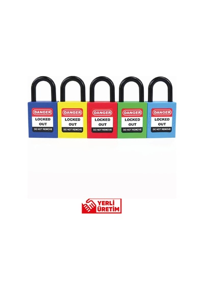 Bbu Safety Güvenlik Kilidi Plastik Kanca 38 Mm Endüstriyel Güvenlik Ve Loto Sistemleri