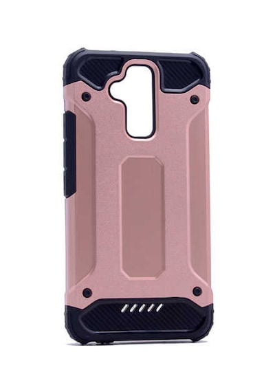 Kilifone - Asus Zenfone 3 Max Zc520tl Uyumlu - Kılıf Çift Katman Koruyucu Crash Military Tank Kılıf - Rose Gold Rose Gold
