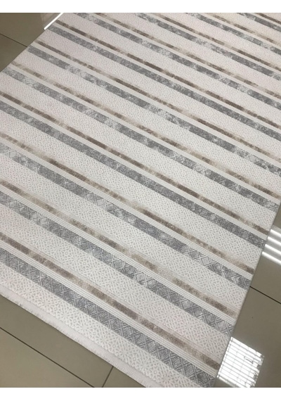 Padişah Halı Essence 72490 957 Serisi Akrilik Salon Oturma Yatak Odası Halısı Krem - Bej - Gri