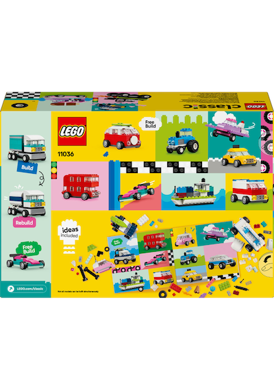 LEGO® Classic Yaratıcı Araçlar 11036 5+ Yaratıcı Oyuncak Yapım Seti - 900 Parça