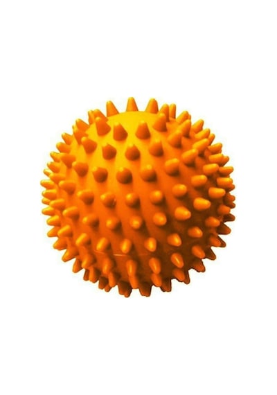 Duyu Uyarıcı Dikenli Masaj Topu Egzersiz Topu Sert 6 Cm -turuncu Karışık