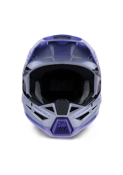 Alpinestars Sm3 Youth Jettson Off-road Çocuk Genç Motosiklet Kaskı Gri Mavi Gri / Mavi