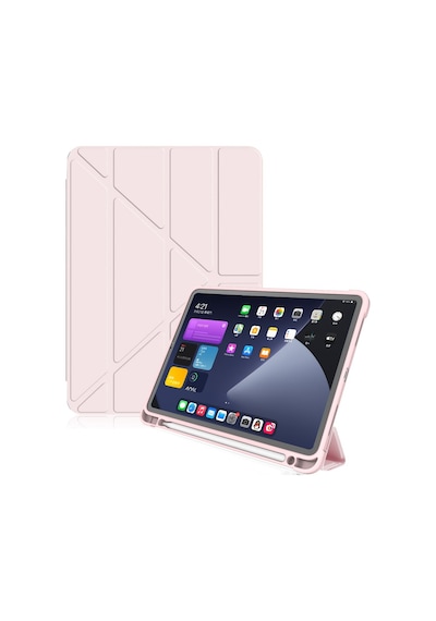 Samsung Uyumlu Galaxy Tab S6 Lite 10.4 P610 P615 P617 Kalem Bölmeli Kılıf