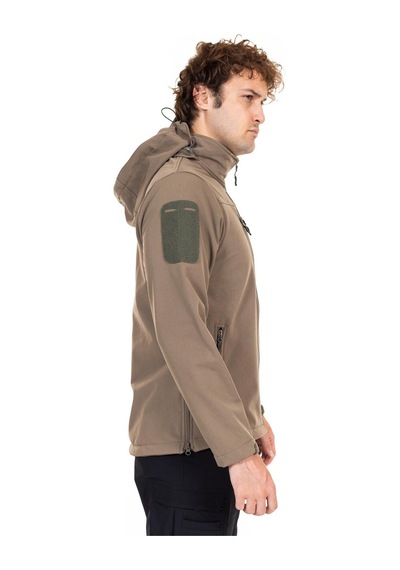 Akn 01 Taktik Softshell Mont Yeşil Çok Renkli