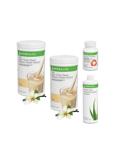 Herbalife Vanilya Shake 2 Aloe Vera Thermo Complete