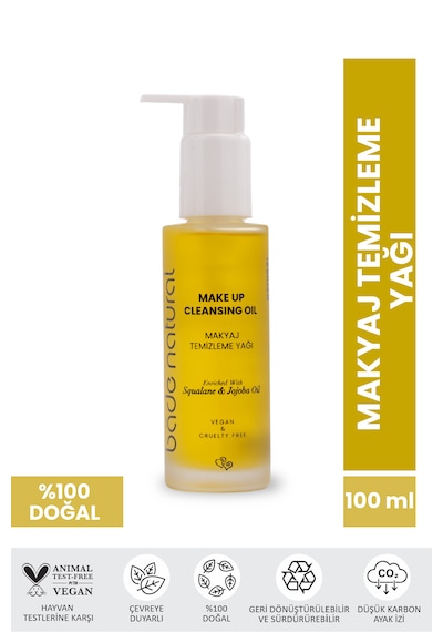 Bade Natural Jojoba Ve Skualan İçerikli Makyaj Temizleme Yağı 100 ML Bade Natural Jojoba Ve Skualan İçerikli Makyaj Temizleme Yağı 100 ML