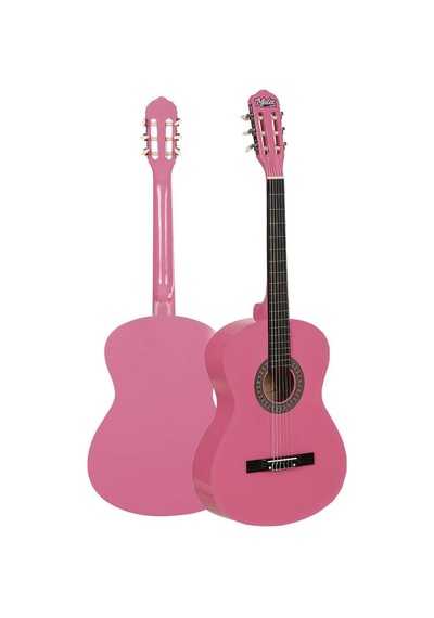 Midex Cg-270pk Pembe Renk Klasik Gitar 4/4 Yetişkin Boy Sap