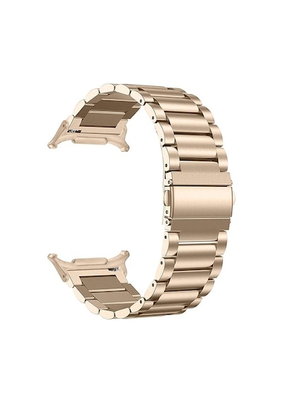 Samsung Galaxy Uyumlu  Watch 7 Ultra 47mm Kordon Klipsli Metal Kordon 04 +kısaltma Aparatı