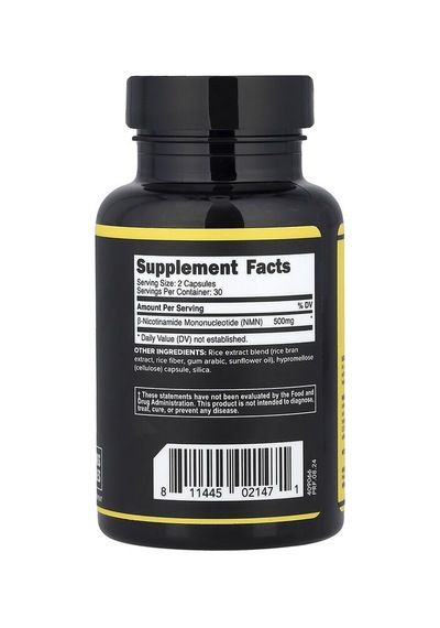 Primaforce, Nmn, 60 Capsules 250 Mg Per Capsule