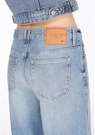Colins Loose Fit Kadın İndigo Jean Pantolon Cl1075840 Q1.v1 Dn44412 Denim