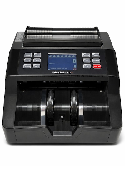 Sesli Karışık Para Sayma Makinesi Mıx 70+ Siyah Tl - Euro Karışık Sayım, Dolar Adet Sayım