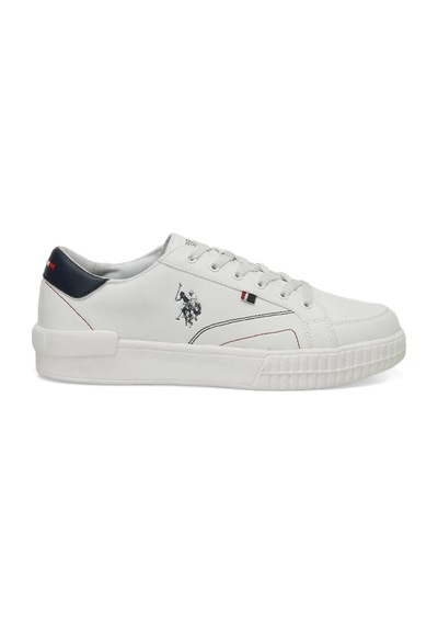U.S. Polo Assn. Mayk 4Pr Erkek Beyaz Sneaker Ayakkabı-Beyaz