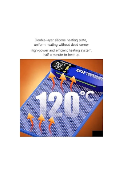 Mechanic Cp14 Plus 14 İnç 150w Isıtmalı Ekran Sökme Pedi