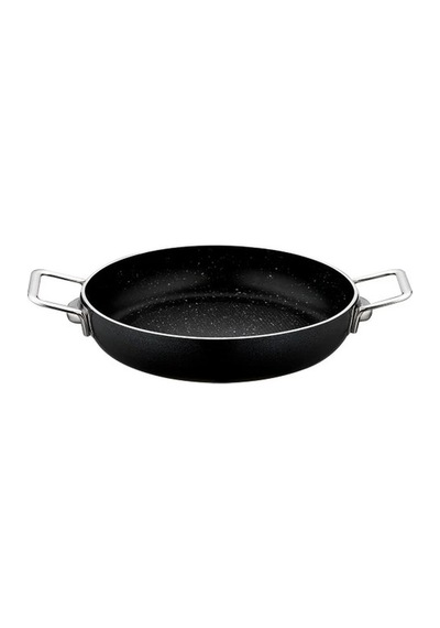Zest Gusto Granit 24cm Yumurta Sahan siyah