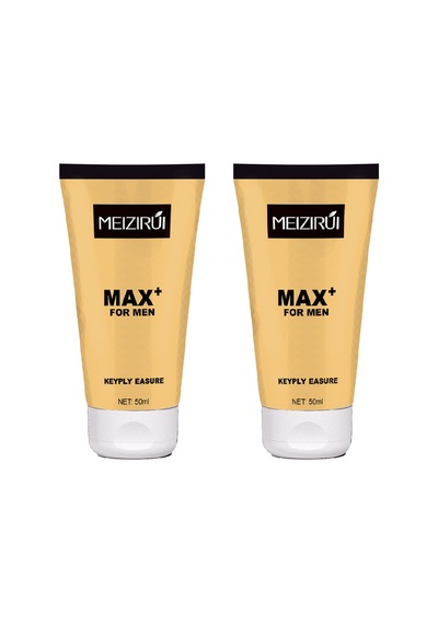 Meizirui Max 2 Adet Erkekler İçin Büyütücükalınlaştırıcı Xxxlfasteffect Ed Kremi - Doğal Yağlı Max Plus Penismasaj Kremi