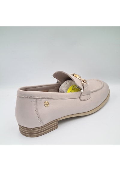 Mammamia D25ya-3320 Sılver Grey Hakiki Deri Kadın Casual Ayakkabı Gri