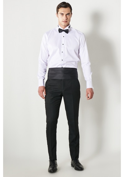 Ac&Co / Altınyıldız Classics Slim Fit Desenli Klasik Smokin Takım Siyah (538463578)