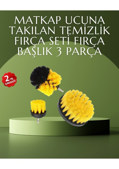 Matkap Ucu Temizlik Fırçası Seti Ev Araç İçin