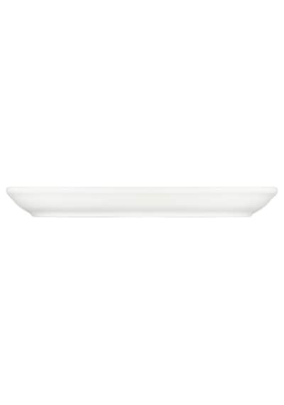 Tabak Evi Porselen Magnus Oval Kayık Tabak 18x11x2,50cm 4 Lü Krem