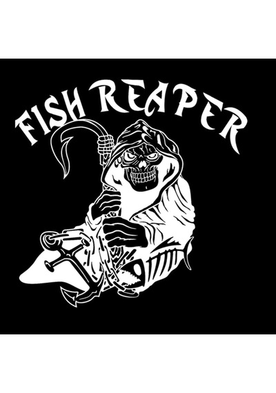 Reaper Kafatası Araba Sticker Beyaz Renk 17Cm