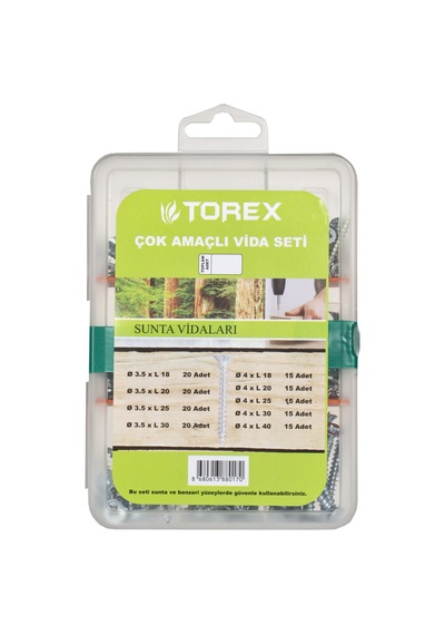 Çok Amaçlı Vida Dübel Seti Sunta Vida Seti - 765022887 Diğer