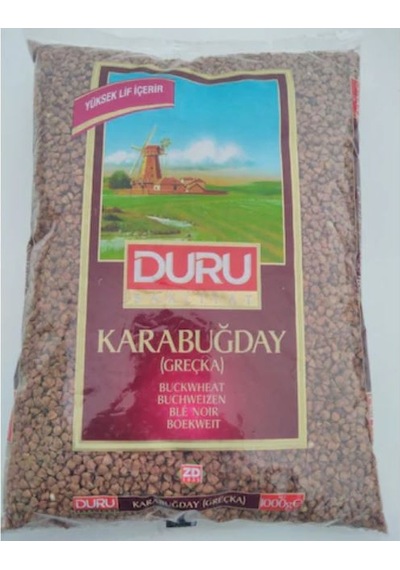 Duru Glutensiz Kavrulmuş Karabuğday 4 x 1 KG
