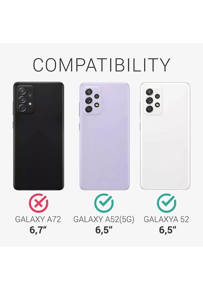 Teknomoda Samsung Uyumlu Galaxy A52 Kilif Içi Süet / Kirilmaz Cam Nano Opsiyon 524653855