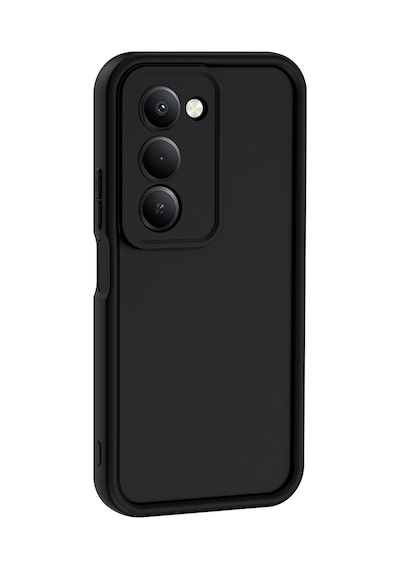Xiaomi Redmi 15 Kılıf Kamera Korumalı Kalın Silikon Üstün Koruma Pazarplus Siyah
