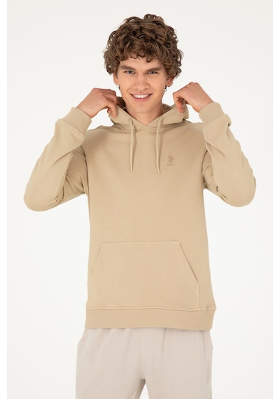 U.s. Polo Assn. Erkek Kum Sweatshirt 50295167-vr085 Kum
