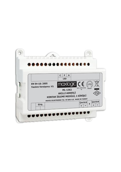 Mavili Ml-1362 Adresli Kontak İzleme Modülü Maxlogic