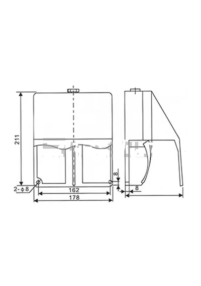 Fs-16 İkili Korumalı Döküm Pedal