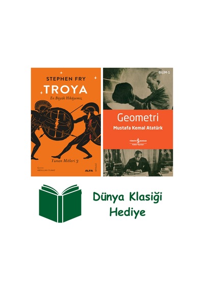 Troya - En Büyük Hikâyemiz + Geometri + Dünya Klasiği Hediye