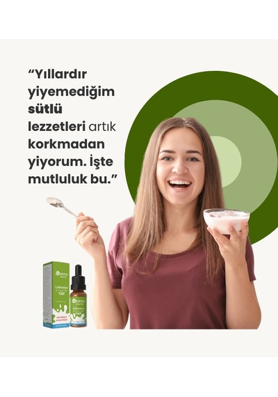 Bilaktaz Laktaz Enzimi Damlası Evde Laktozsuz Yoğurt, Kefir Ve Süt Yapmak İçin 25 Gr