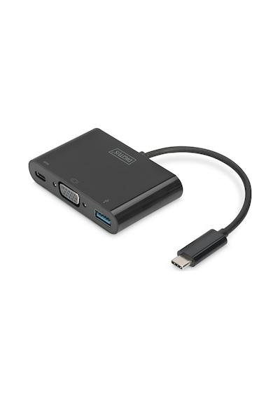 Digitus Da-70854 Usb-C Vga 3 Port Adapter