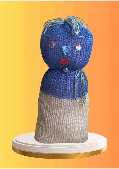 Tıkırık Örgü Yastık Uyku Ve Oyun Arkadaşı Poncik - 35 Cm Diğer