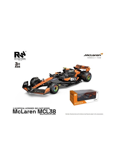 Kzl-rw5218 Mclaren 1 18 Mcl38 Mıamı 6 Çok Renkli
