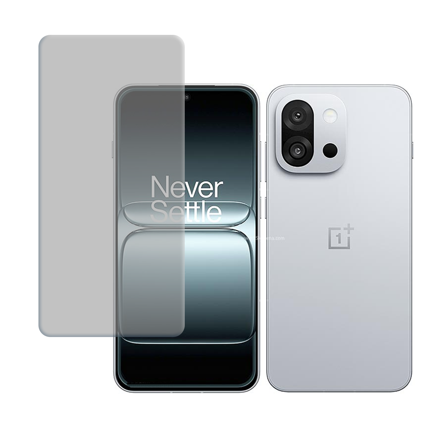 Microcase Oneplus 13t Tam Kaplayan Çerçeveli Mat Cam Koruma - Al3124