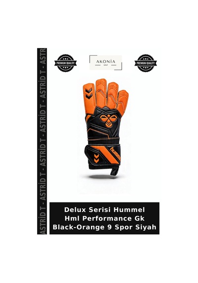 Astrid T Delux Serisi Hummel Hml Performance Gk Black-orange 9 Spor Siyah Çok Renkli
