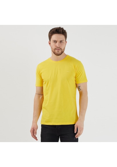 Slazenger SANDER KTN Erkek  Sarı Tişört